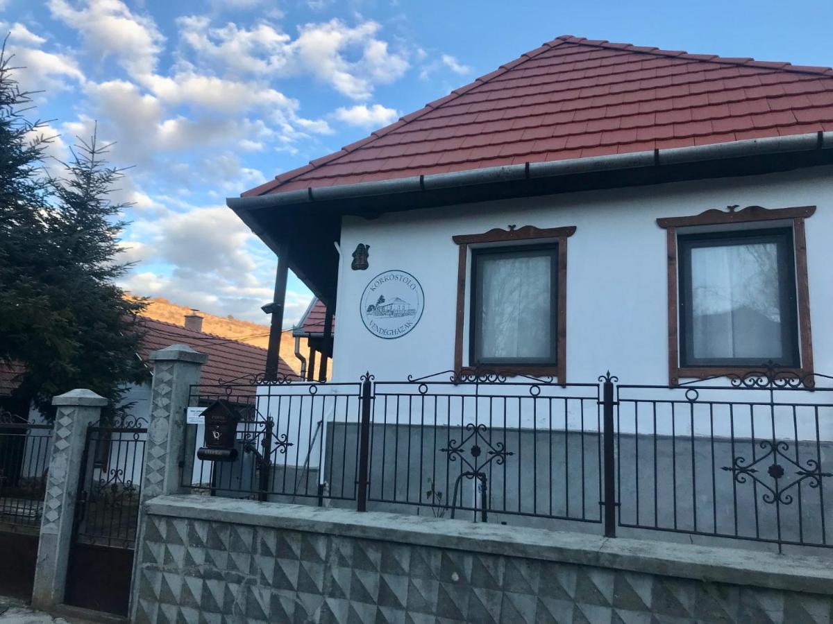 Apartament Korkostolo Vendeghazak Aggtelek Zewnętrze zdjęcie